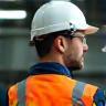 Certified engineer with safety gear