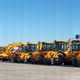 Heavy equipment rental fleet
